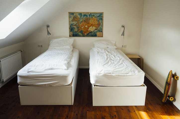 bedroom, beds, sleeping, iceland, european, home, room, interior, white, house - Pxfuel
